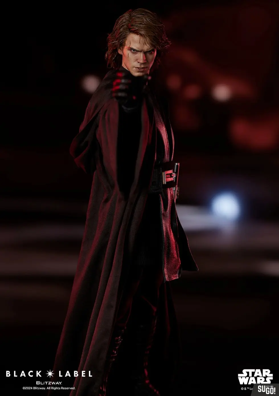 Estátua Anakin Skywalker Black Label Version - Star Wars - Scale 1/4 - Blitzway