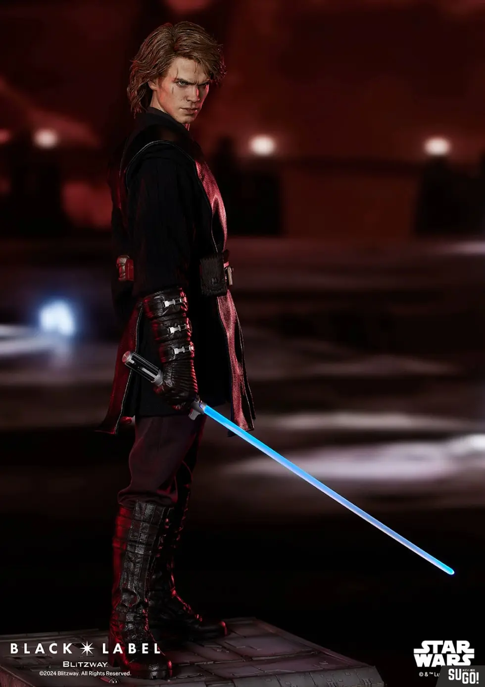 Estátua Anakin Skywalker Black Label Version - Star Wars - Scale 1/4 - Blitzway
