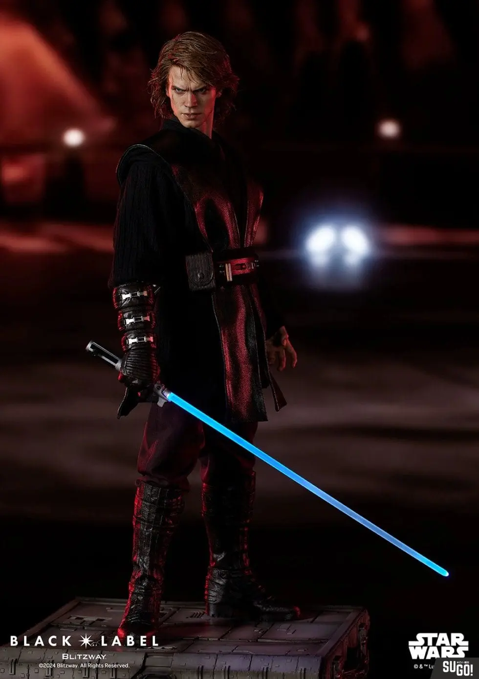 Estátua Anakin Skywalker Black Label Version - Star Wars - Scale 1/4 - Blitzway