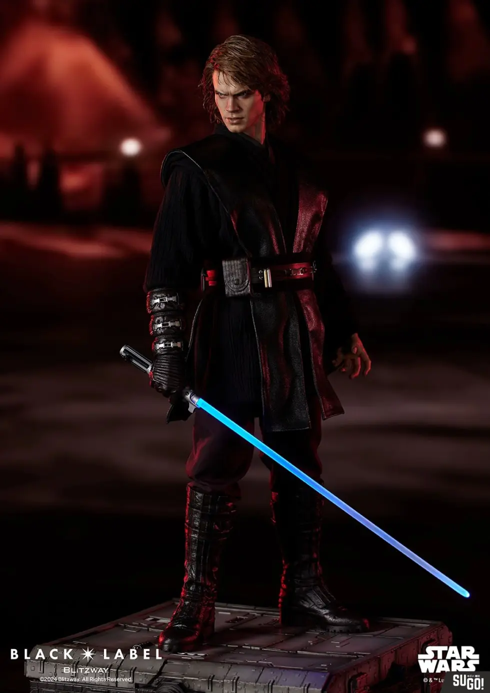 Estátua Anakin Skywalker Black Label Version - Star Wars - Scale 1/4 - Blitzway