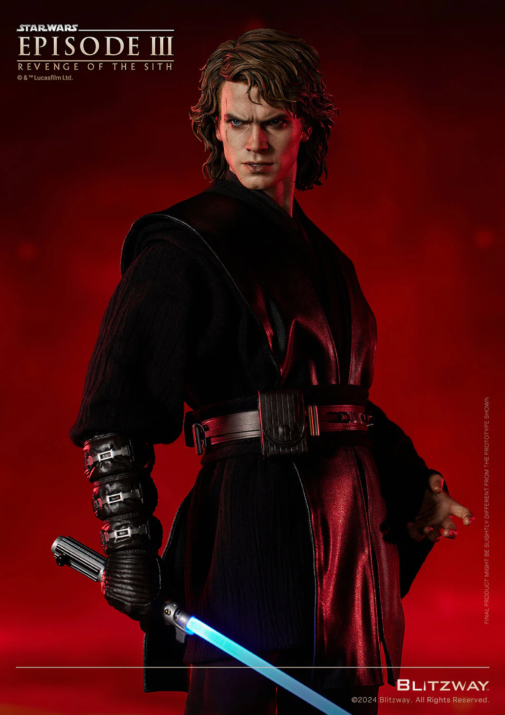 Estátua Anakin Skywalker (Standard Ver.) - 1/4 Scale - Blitzway