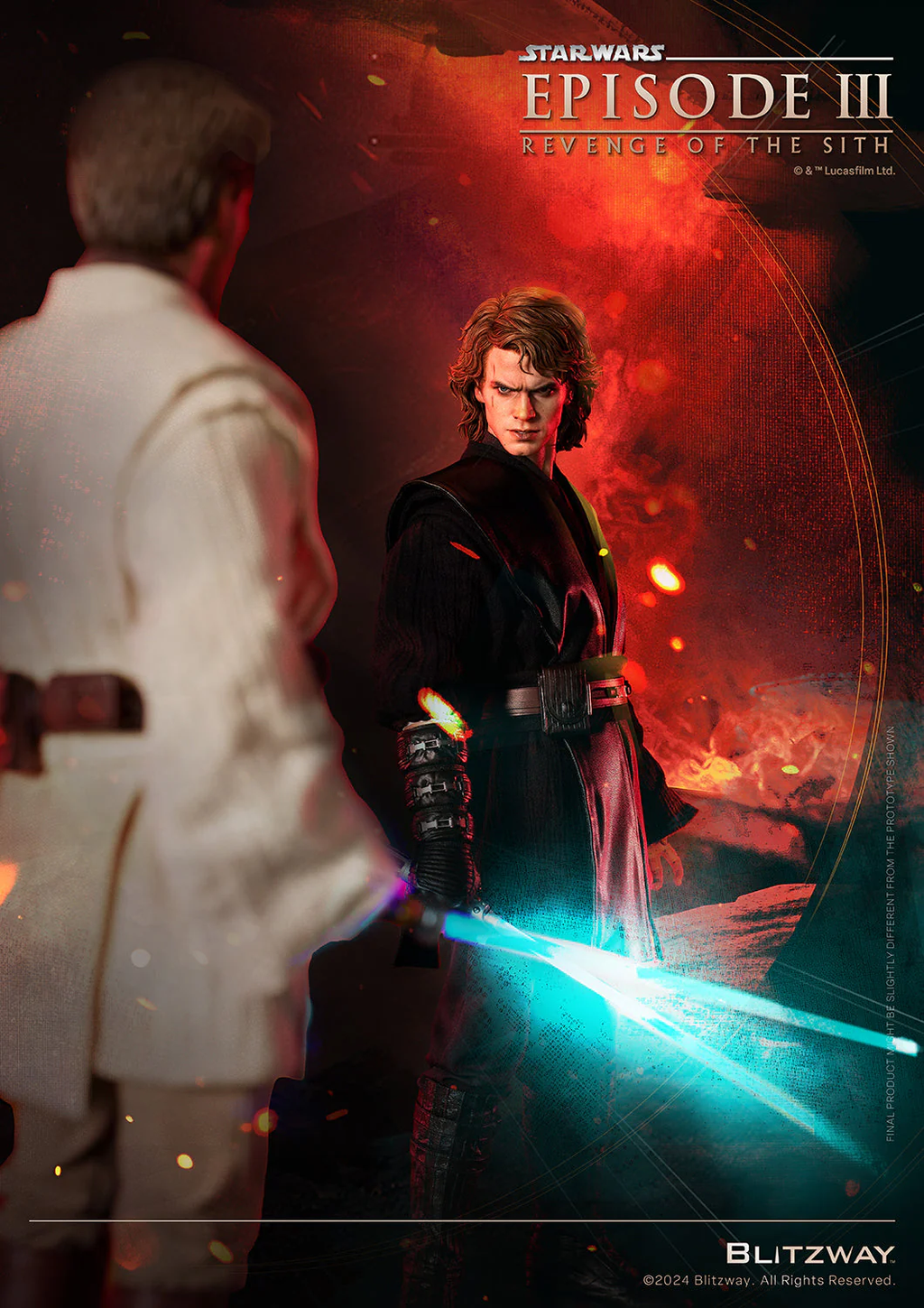 Estátua Anakin Skywalker (Standard Ver.) - 1/4 Scale - Blitzway