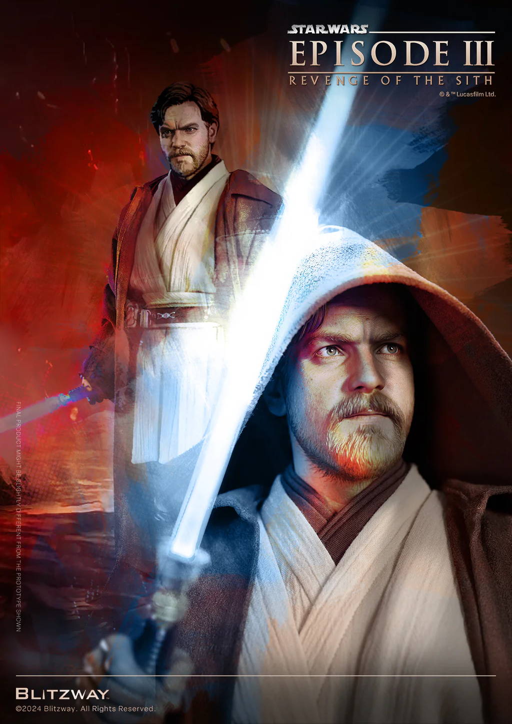 Estátua Obi-Wan Kenobi (Standard Ver.) - 1/4 Scale - Blitzway