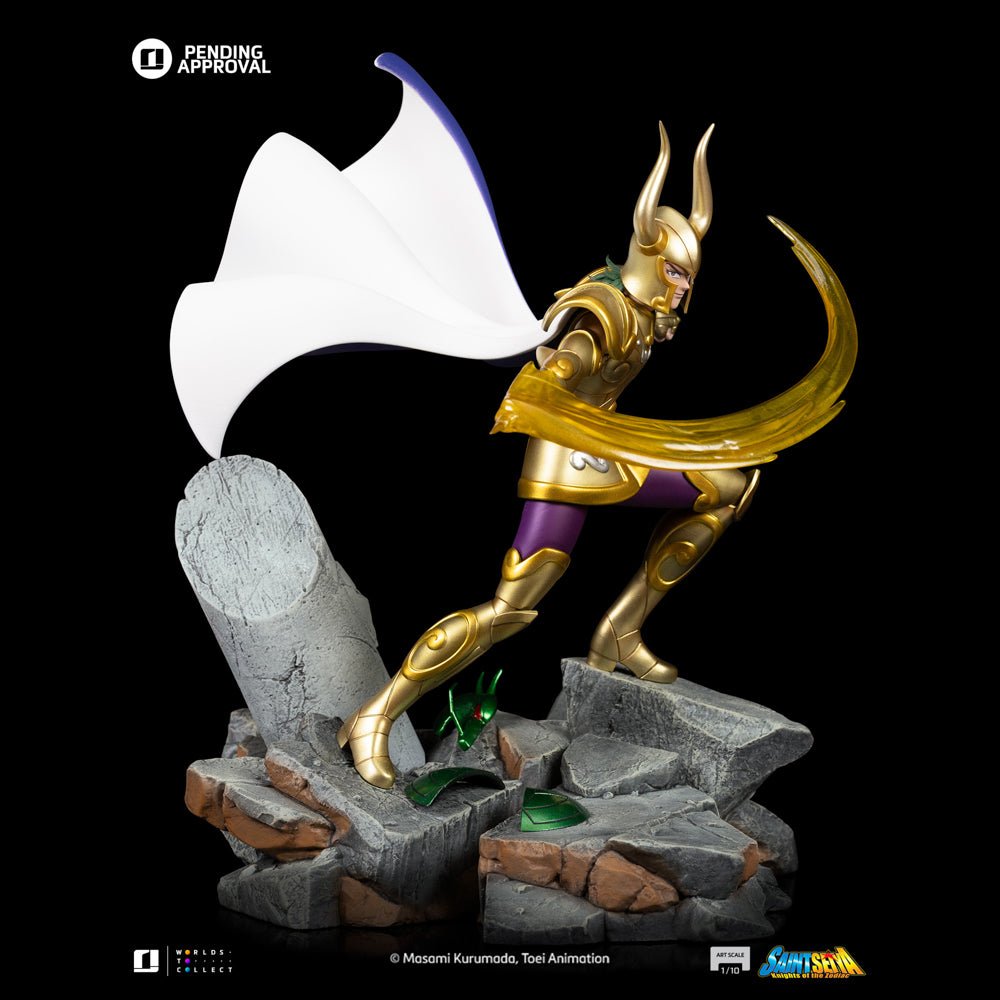 Estátua Capricorn Shura - Saint Seiya - Art Scale 1/10 - Iron Studios