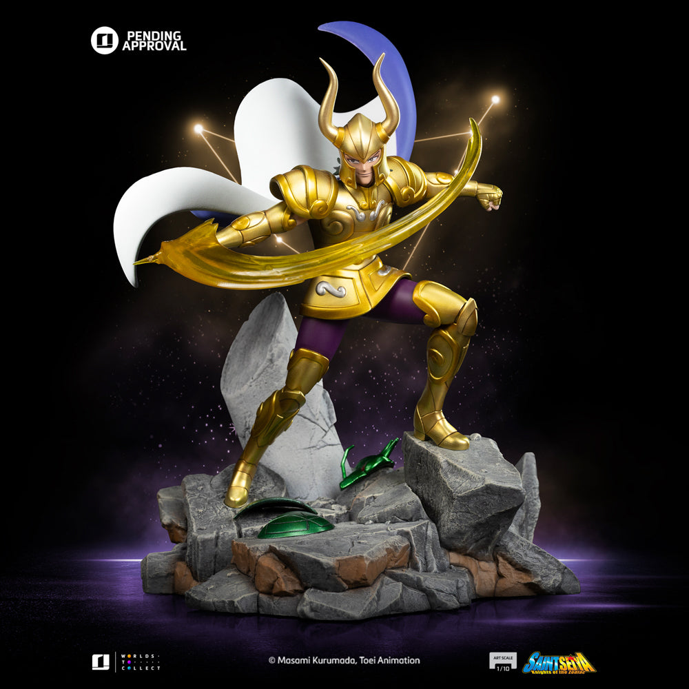Estátua Capricorn Shura - Saint Seiya - Art Scale 1/10 - Iron Studios