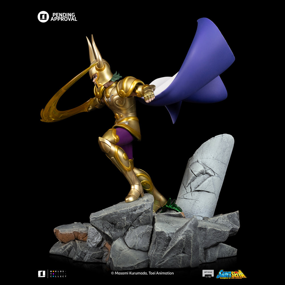 Estátua Capricorn Shura - Saint Seiya - Art Scale 1/10 - Iron Studios