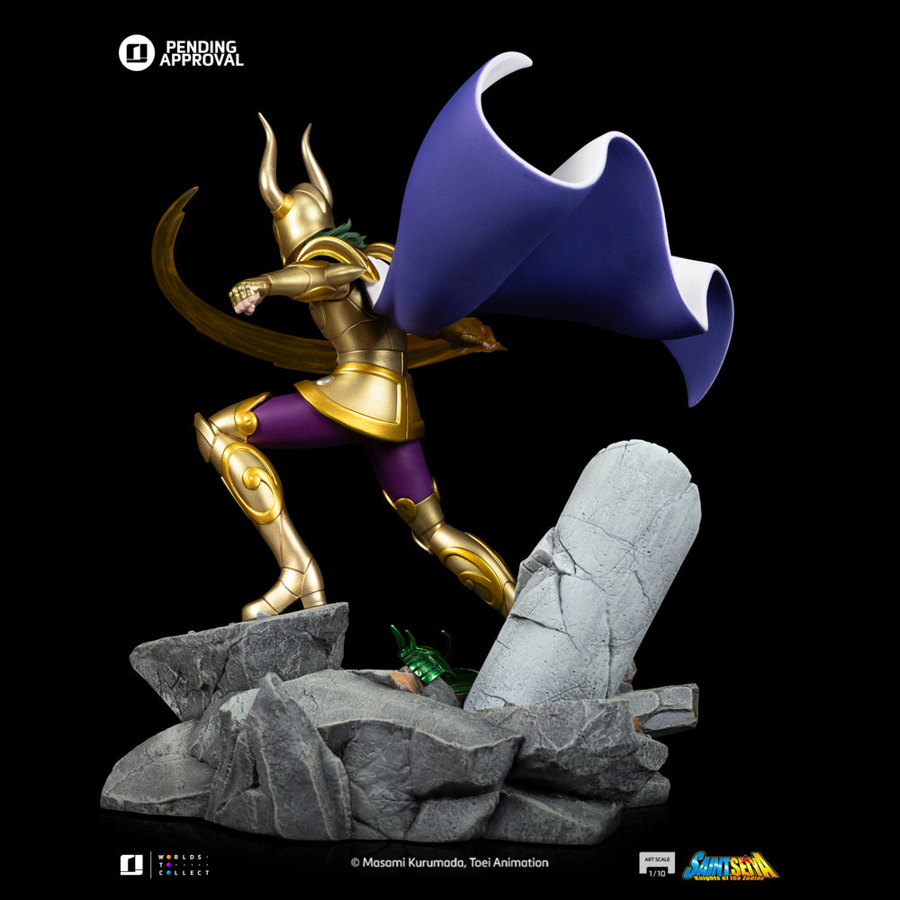 Estátua Capricorn Shura - Saint Seiya - Art Scale 1/10 - Iron Studios