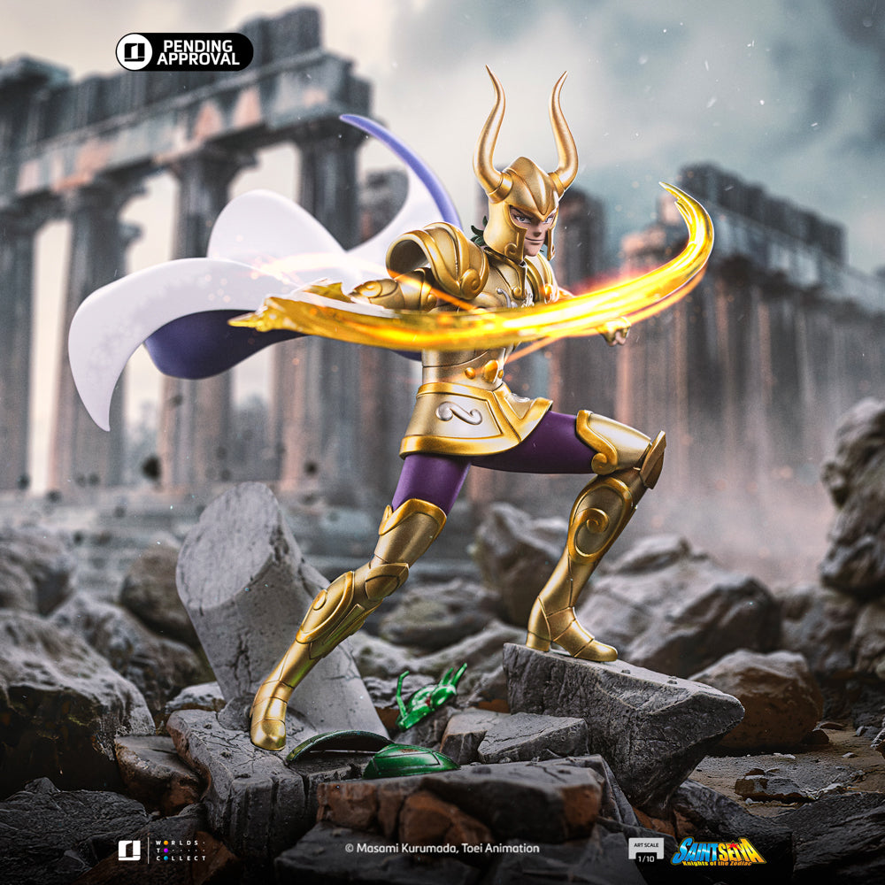 Estátua Capricorn Shura - Saint Seiya - Art Scale 1/10 - Iron Studios