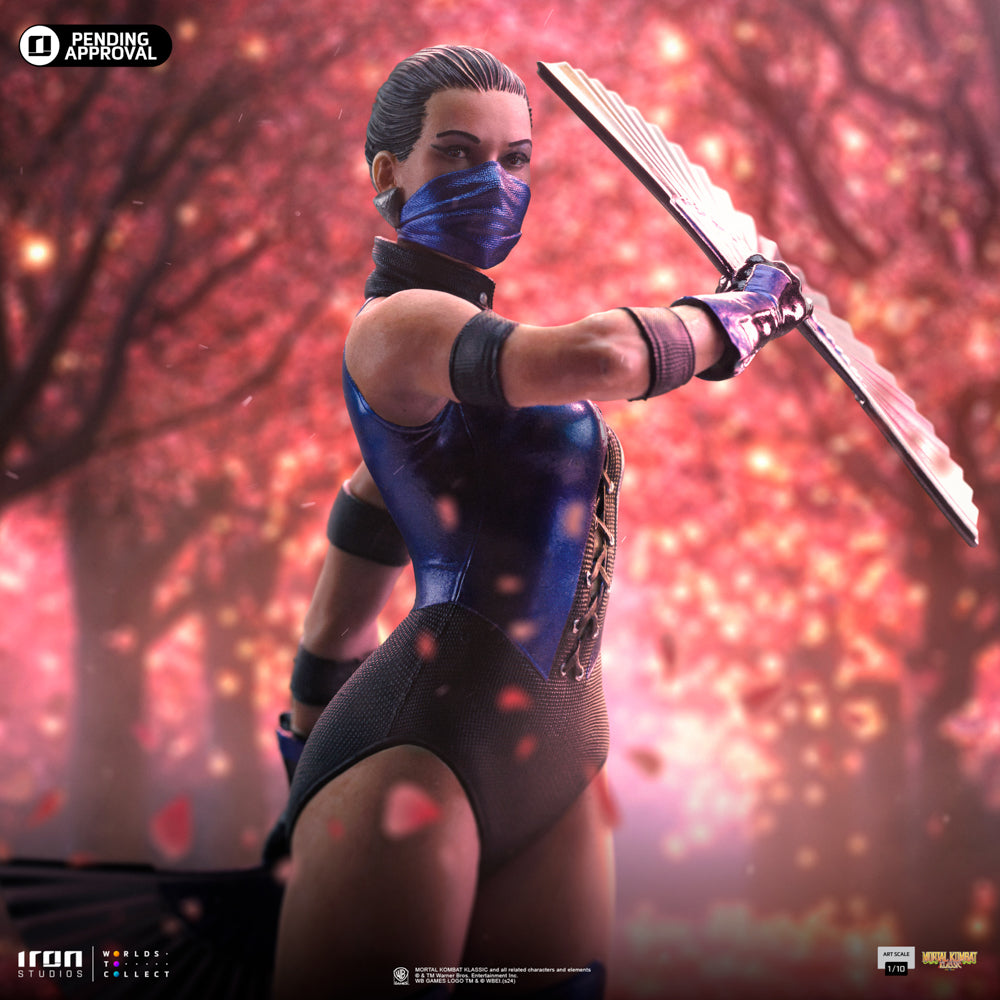 Estátua  Kitana - Mortal Kombat - Art Scale 1/10 - Iron Studios