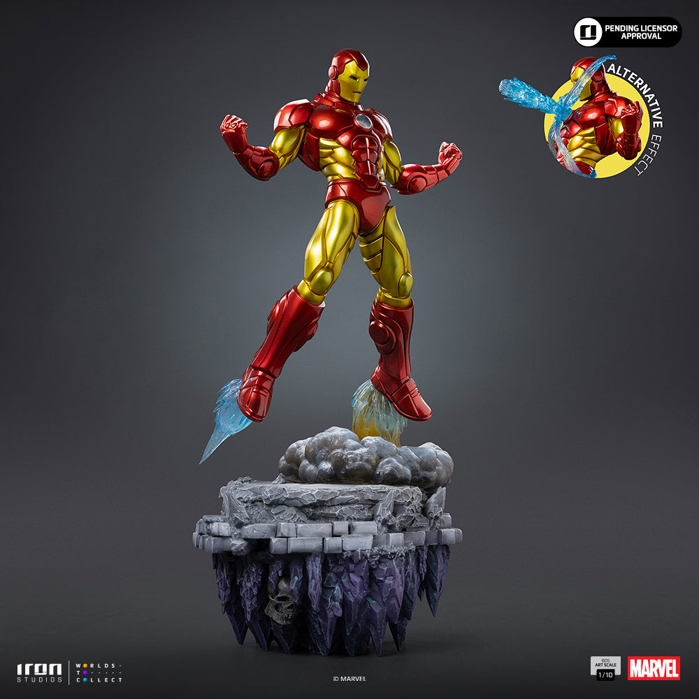 Voucher Pré-venda - Estátua Iron Man Deluxe - Infinity Gauntlet Diorama - BDS Art Scale 1/10 - Iron Studios