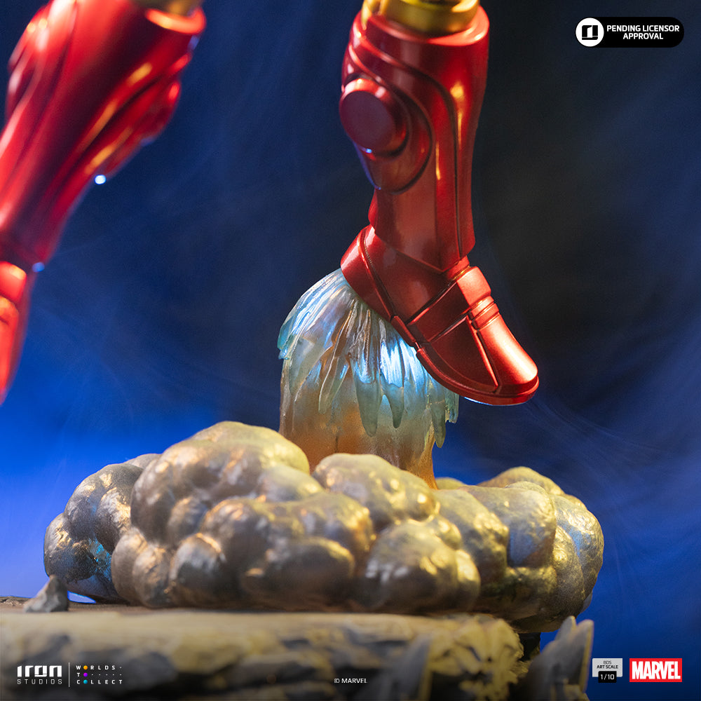 Voucher Pré-venda - Estátua Iron Man Deluxe - Infinity Gauntlet Diorama - BDS Art Scale 1/10 - Iron Studios