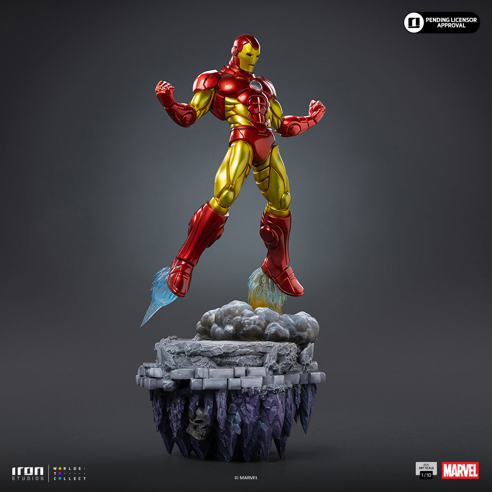 Voucher Pré-venda - Estátua Iron Man Deluxe - Infinity Gauntlet Diorama - BDS Art Scale 1/10 - Iron Studios