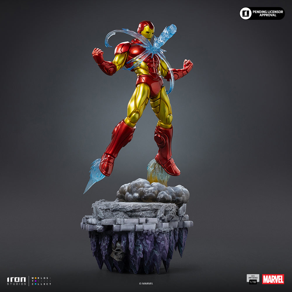 Voucher Pré-venda - Estátua Iron Man Deluxe - Infinity Gauntlet Diorama - BDS Art Scale 1/10 - Iron Studios