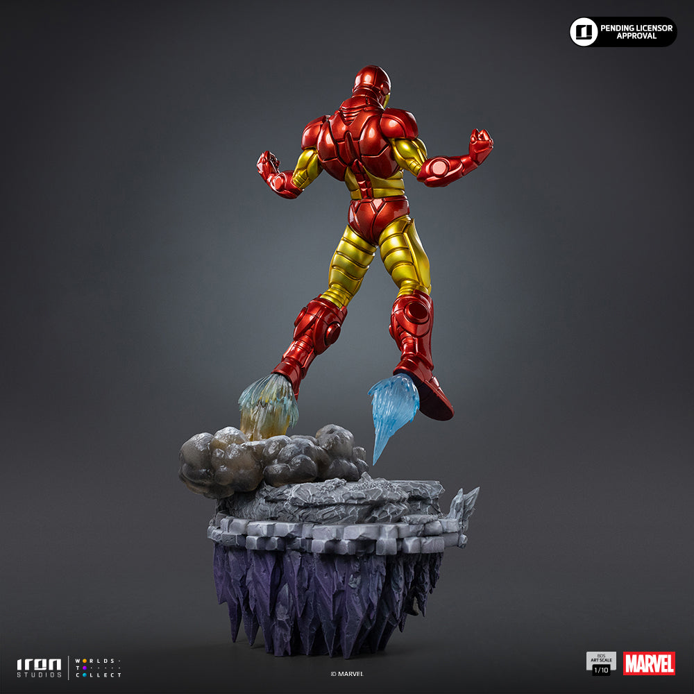 Voucher Pré-venda - Estátua Iron Man Deluxe - Infinity Gauntlet Diorama - BDS Art Scale 1/10 - Iron Studios