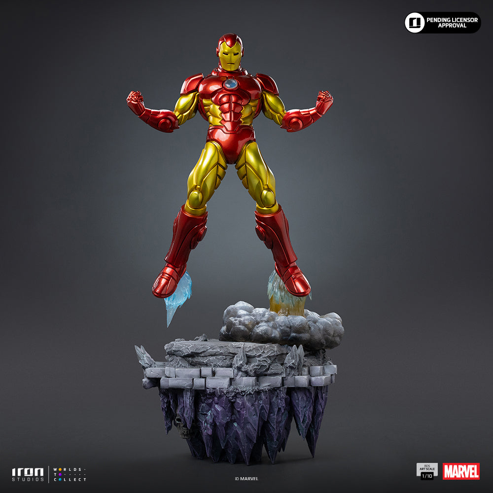 Voucher Pré-venda - Estátua Iron Man Deluxe - Infinity Gauntlet Diorama - BDS Art Scale 1/10 - Iron Studios