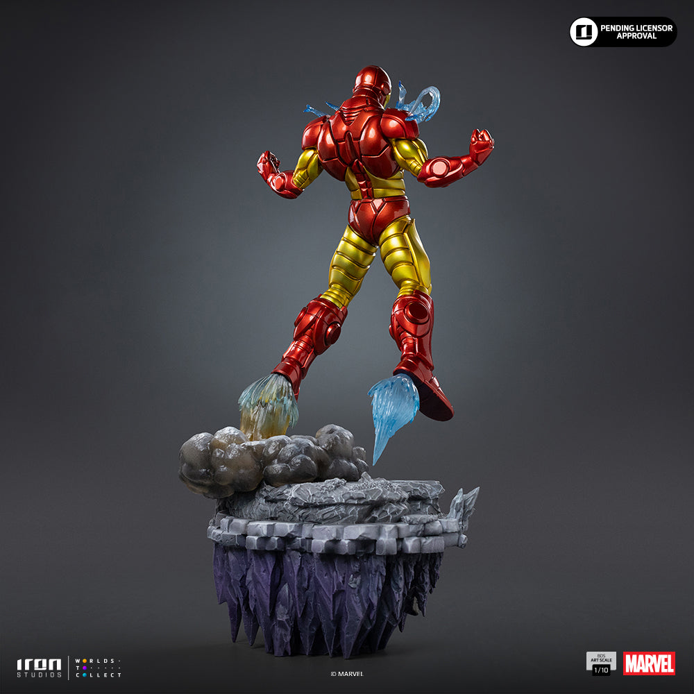 Voucher Pré-venda - Estátua Iron Man Deluxe - Infinity Gauntlet Diorama - BDS Art Scale 1/10 - Iron Studios