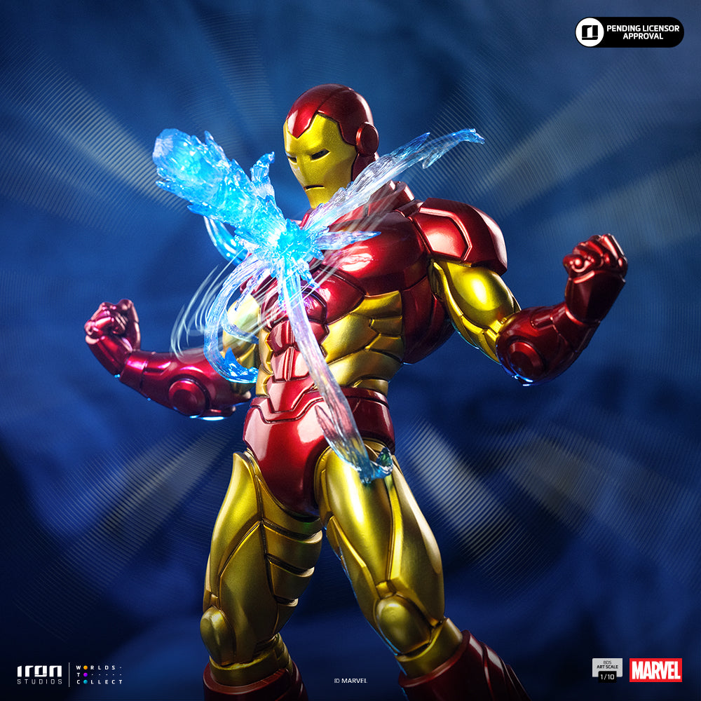 Voucher Pré-venda - Estátua Iron Man Deluxe - Infinity Gauntlet Diorama - BDS Art Scale 1/10 - Iron Studios