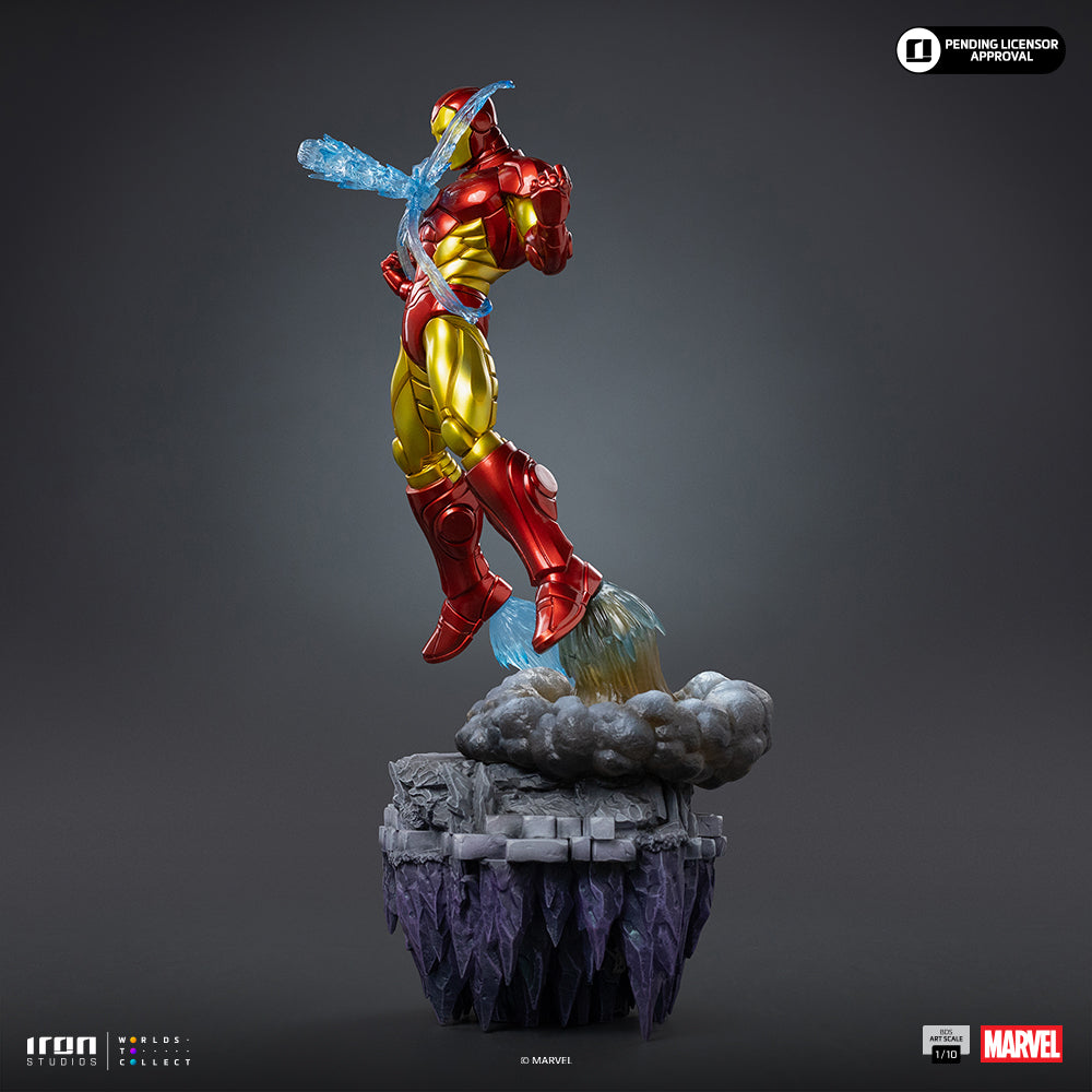 Voucher Pré-venda - Estátua Iron Man Deluxe - Infinity Gauntlet Diorama - BDS Art Scale 1/10 - Iron Studios