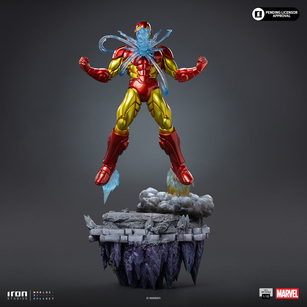 Voucher Pré-venda - Estátua Iron Man Deluxe - Infinity Gauntlet Diorama - BDS Art Scale 1/10 - Iron Studios