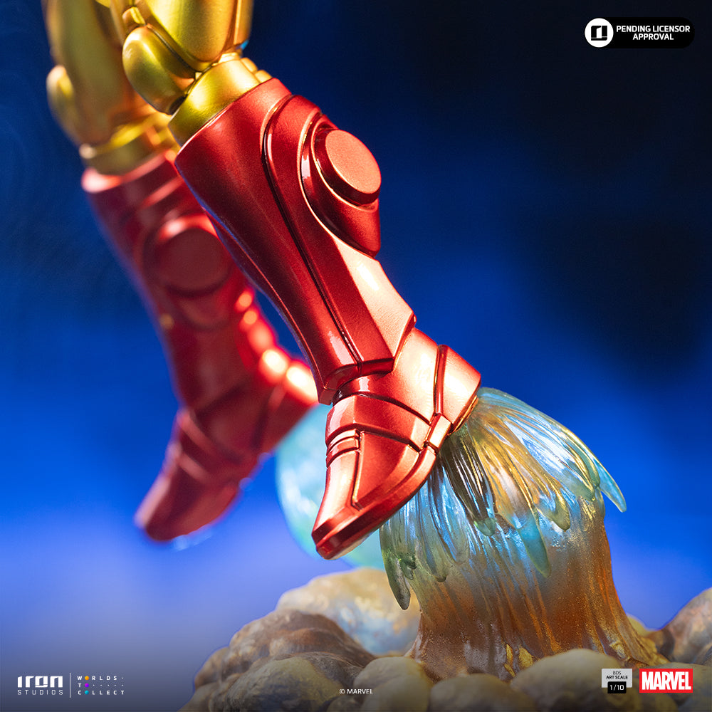 Voucher Pré-venda - Estátua Iron Man Deluxe - Infinity Gauntlet Diorama - BDS Art Scale 1/10 - Iron Studios