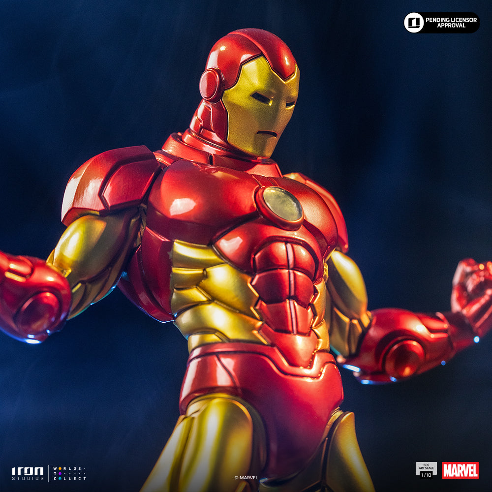 Voucher Pré-venda - Estátua Iron Man Deluxe - Infinity Gauntlet Diorama - BDS Art Scale 1/10 - Iron Studios