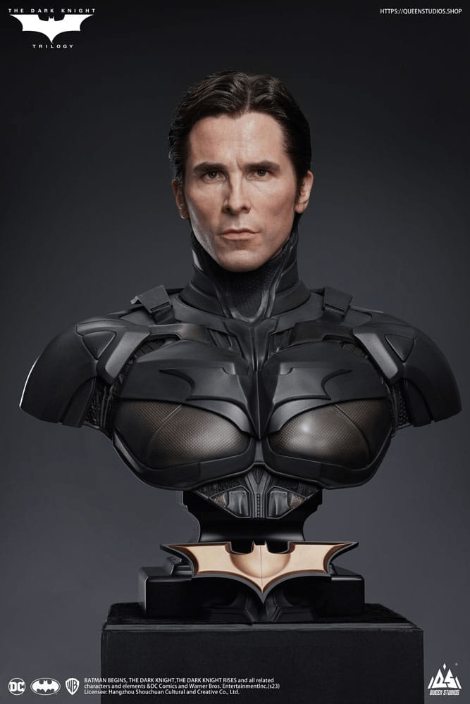 Estátua The Dark Knight Batman Life-size Bust - Regular Edition - Queen Studios