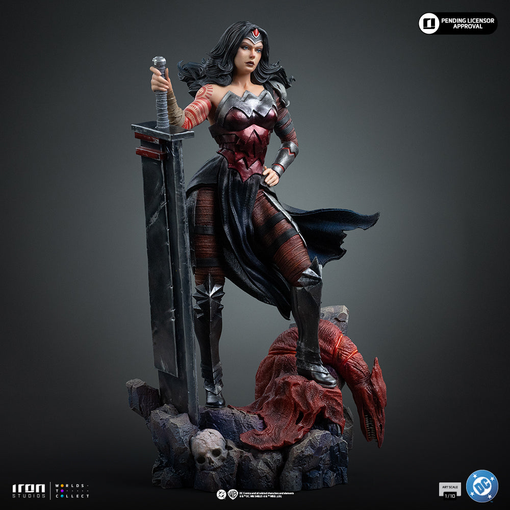 Voucher Pré-venda - Estátua Wonder Woman Absolute - DC Comics - Art Scale 1/10 - Iron Studios