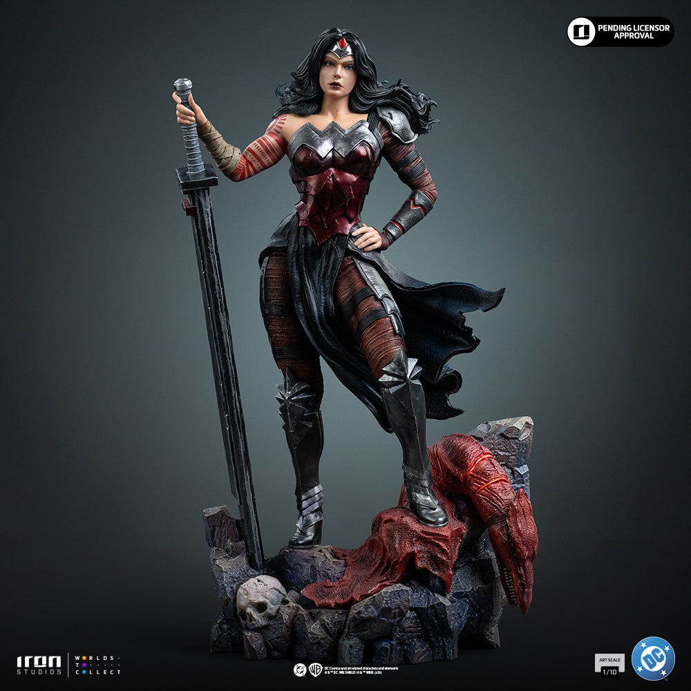 Voucher Pré-venda - Estátua Wonder Woman Absolute - DC Comics - Art Scale 1/10 - Iron Studios