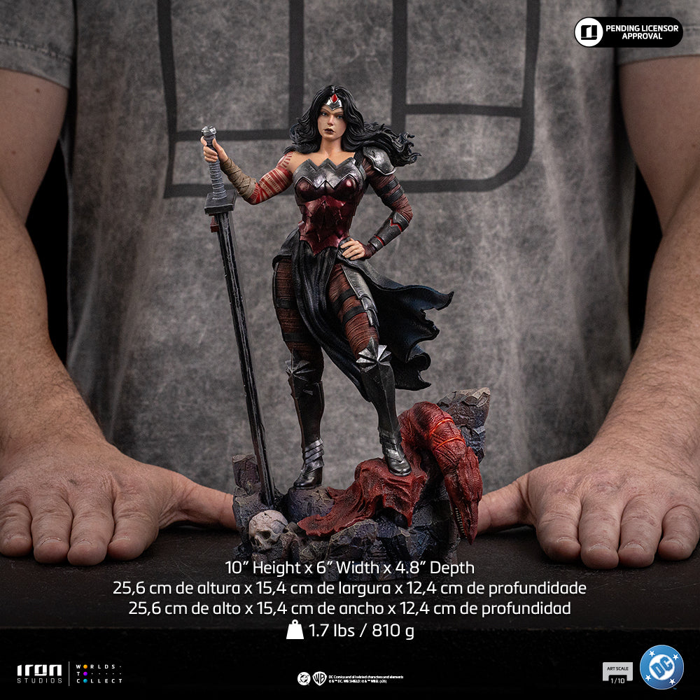 Voucher Pré-venda - Estátua Wonder Woman Absolute - DC Comics - Art Scale 1/10 - Iron Studios