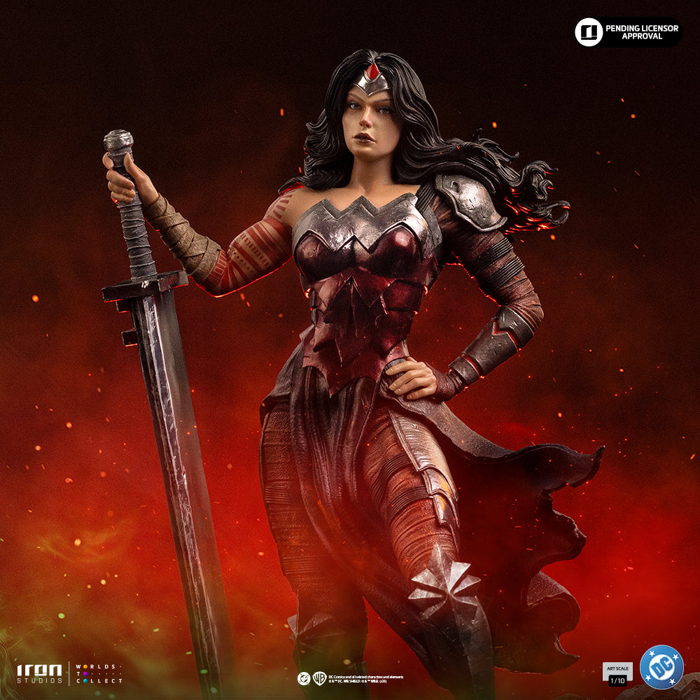 Voucher Pré-venda - Estátua Wonder Woman Absolute - DC Comics - Art Scale 1/10 - Iron Studios