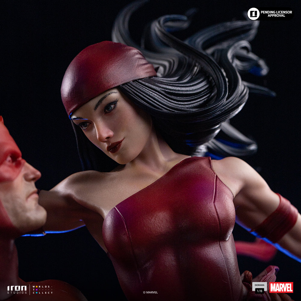 Voucher Pré-venda - Estátua Daredevil and Elektra - Marvel Comics - Diorama 1/6 - Iron Studios