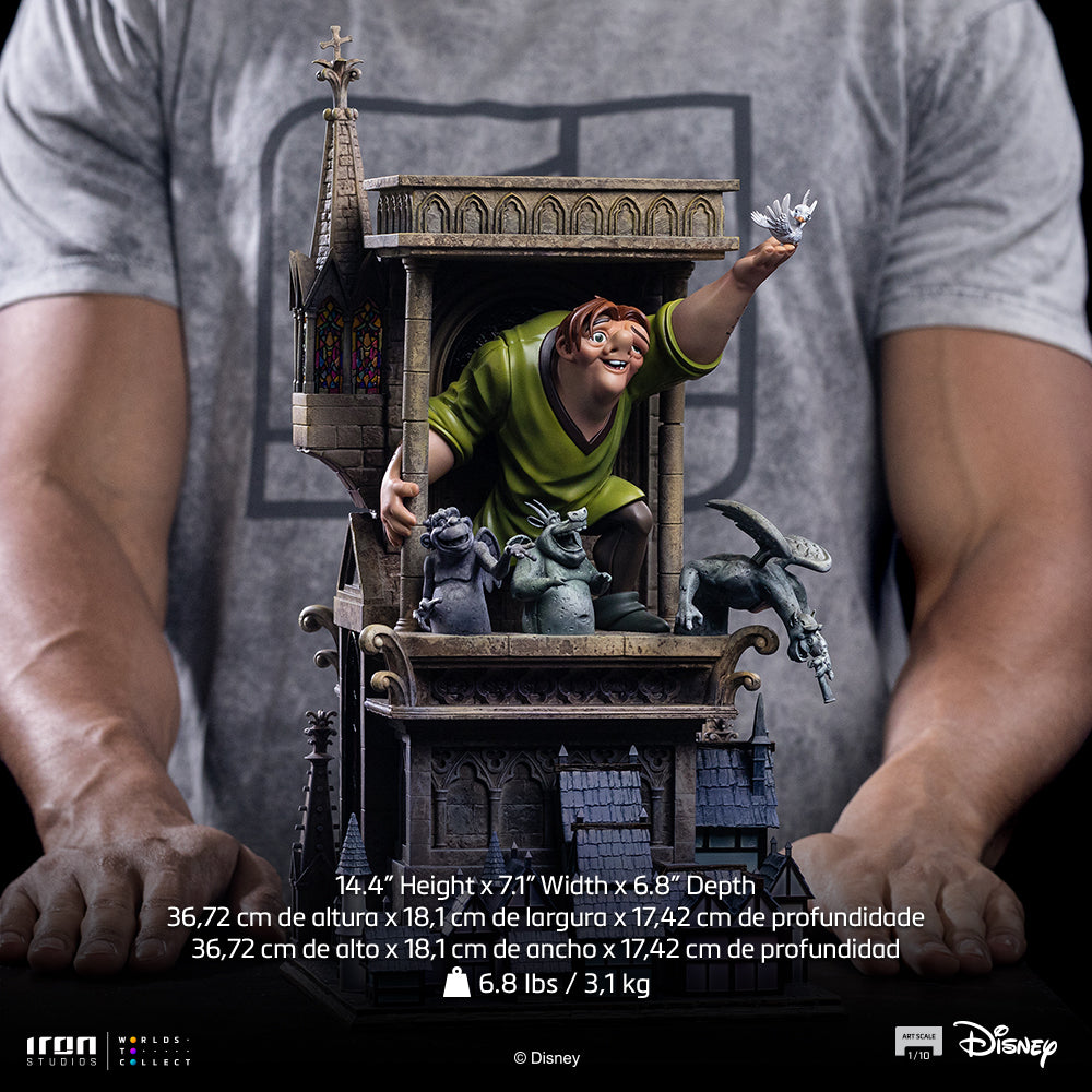 Voucher Pré-venda - Estátua Quasimodo - The Hunchback of Notre Dame - Art Scale 1/10 - Iron Studios