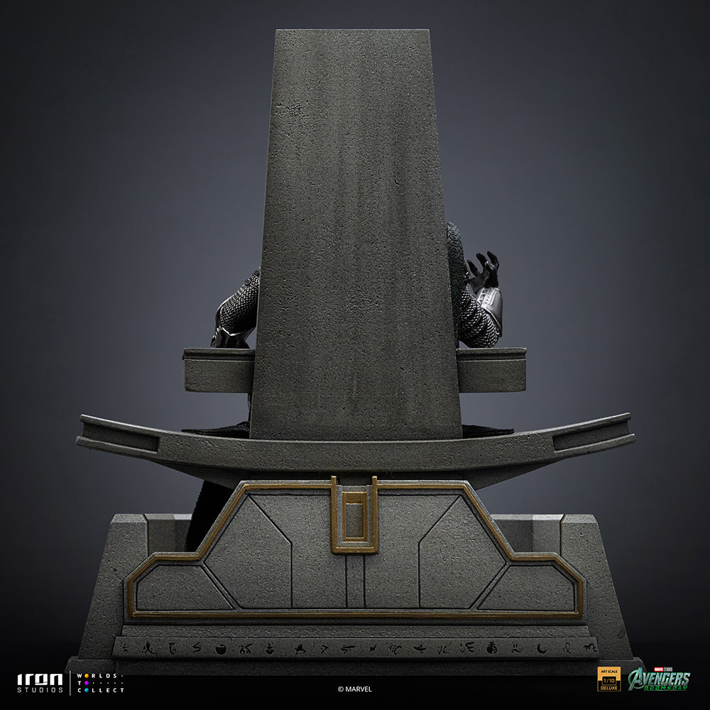 Voucher Pré-venda - Estátua Doctor Doom on Throne - Avengers: Doomsday - Art Scale 1/10 - Iron Studios