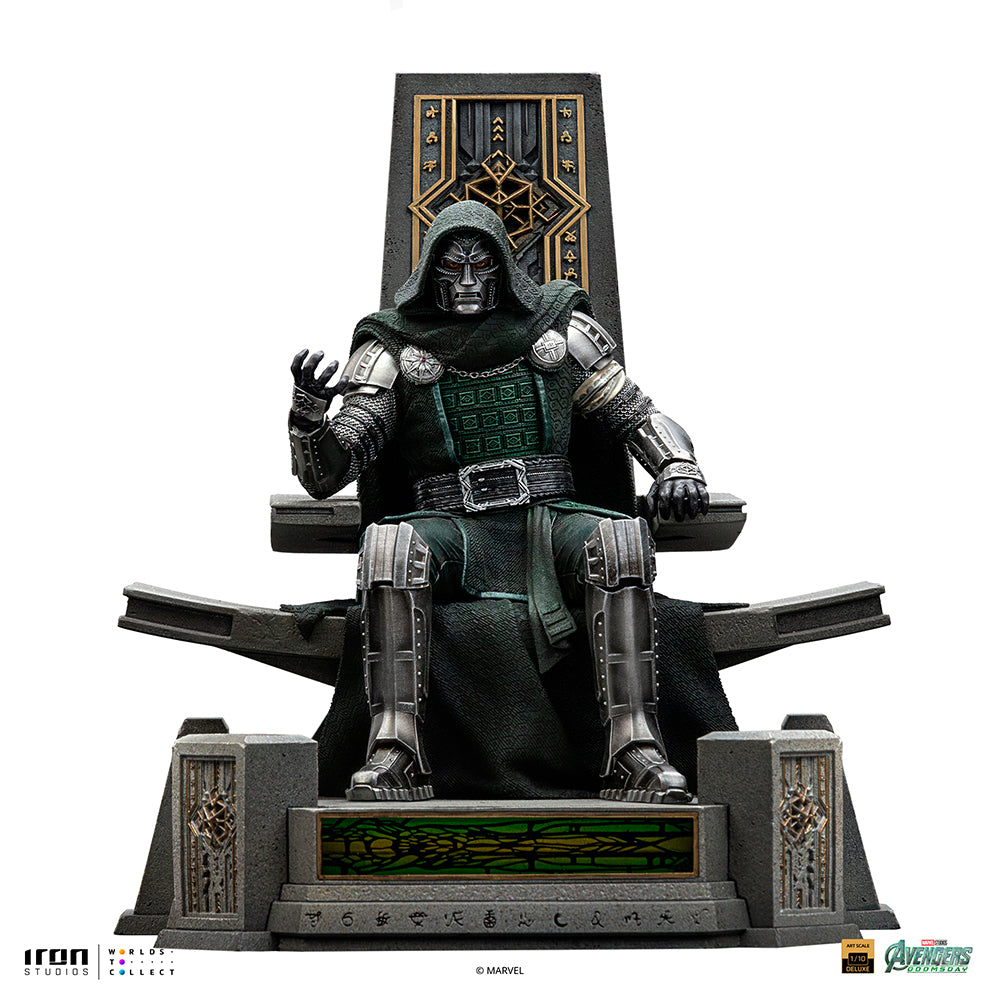 Voucher Pré-venda - Estátua Doctor Doom on Throne - Avengers: Doomsday - Art Scale 1/10 - Iron Studios