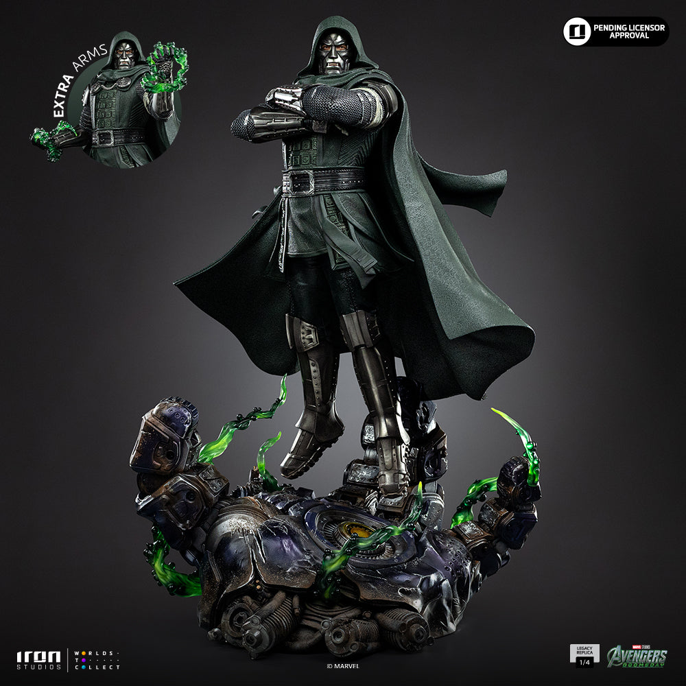 Voucher Pré-venda - Estátua Doctor Doom - Avengers: Doomsday - Legacy Replica 1/4 - Iron Studios