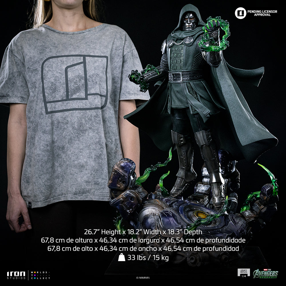 Voucher Pré-venda - Estátua Doctor Doom - Avengers: Doomsday - Legacy Replica 1/4 - Iron Studios