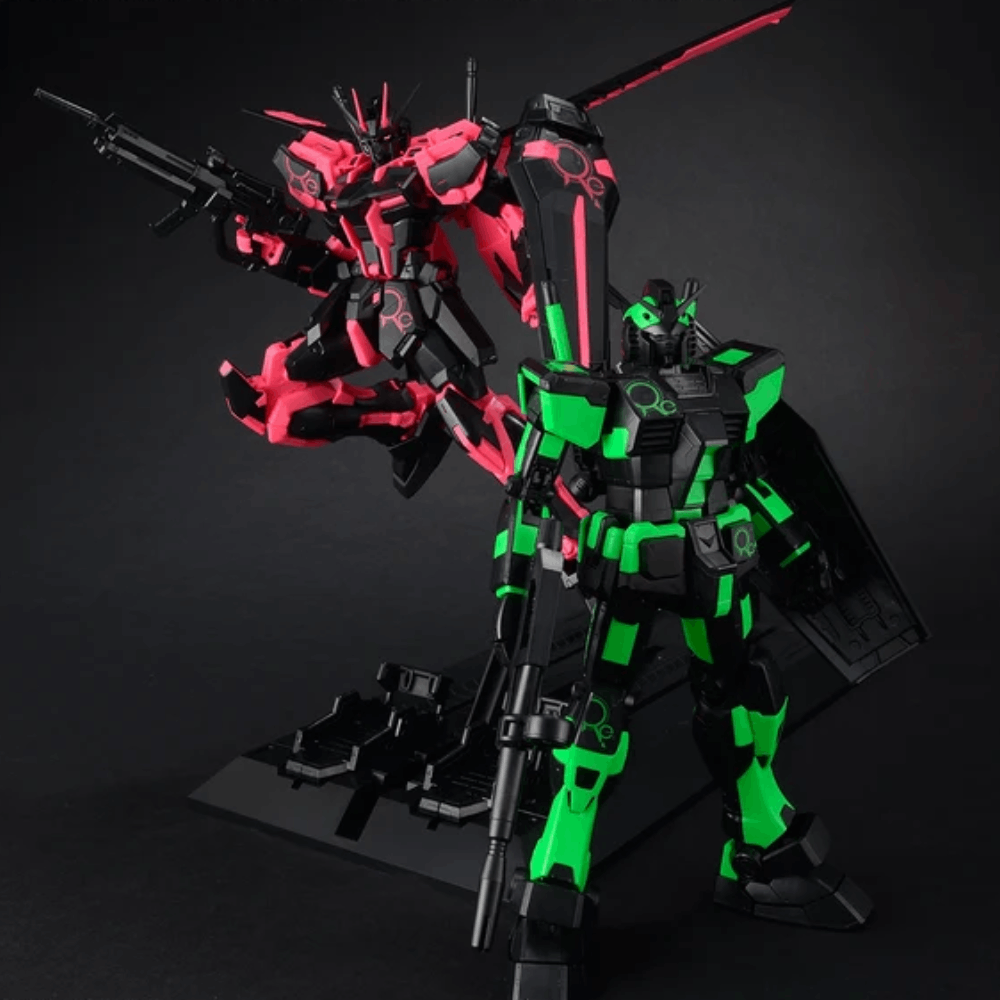 Figura Model Kit Aile Strike Gundam (Ver. RM Recirculation Color Neon Pink) - Gundam - MG 1/100 - Bandai