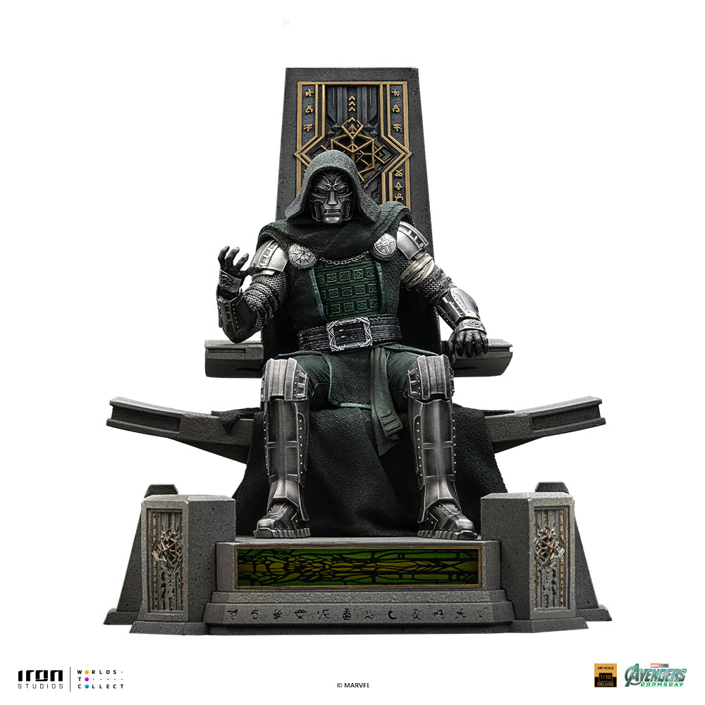 Voucher Pré-venda - Estátua Doctor Doom on Throne - Avengers: Doomsday - Art Scale 1/10 - Iron Studios