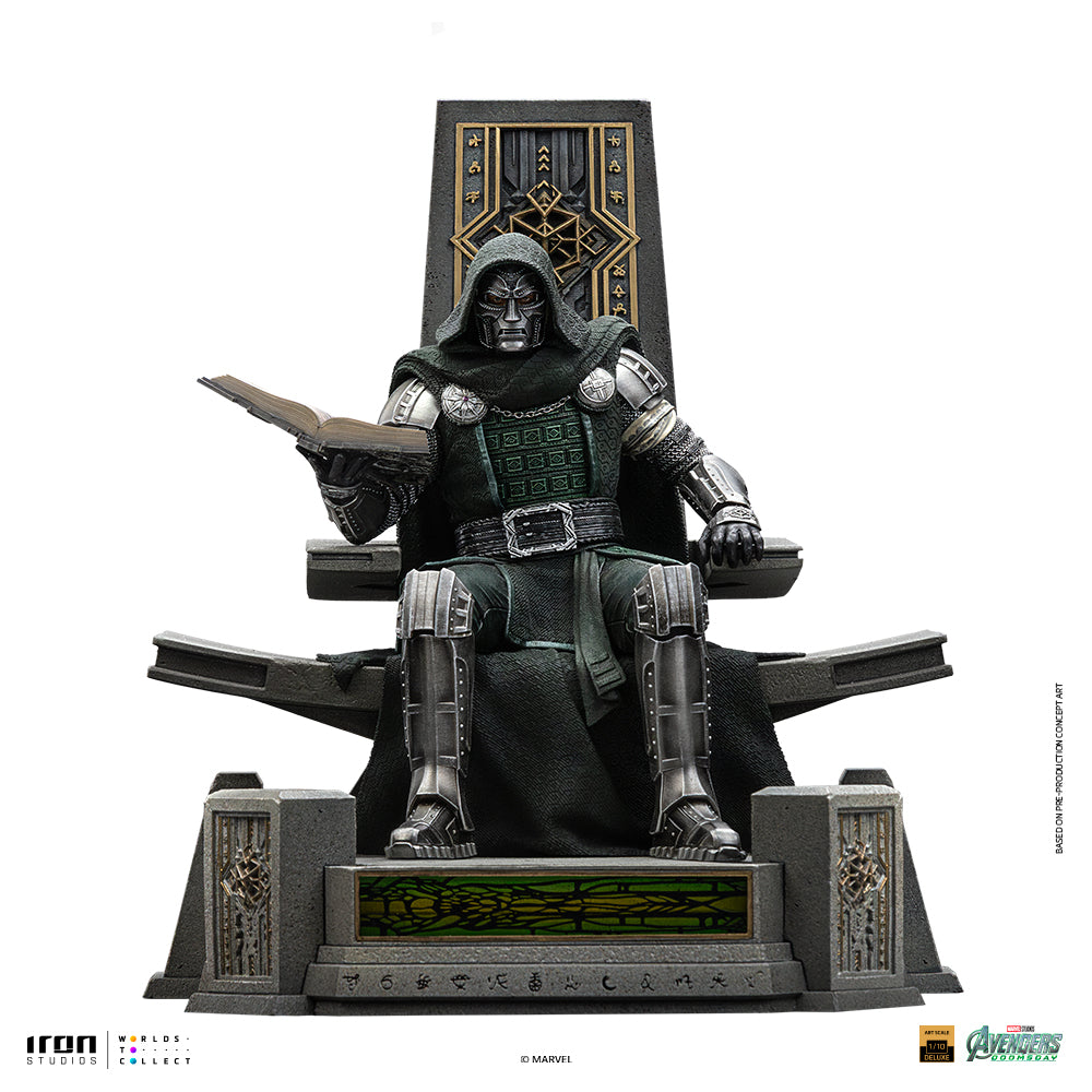 Voucher Pré-venda - Estátua Doctor Doom on Throne - Avengers: Doomsday - Art Scale 1/10 - Iron Studios