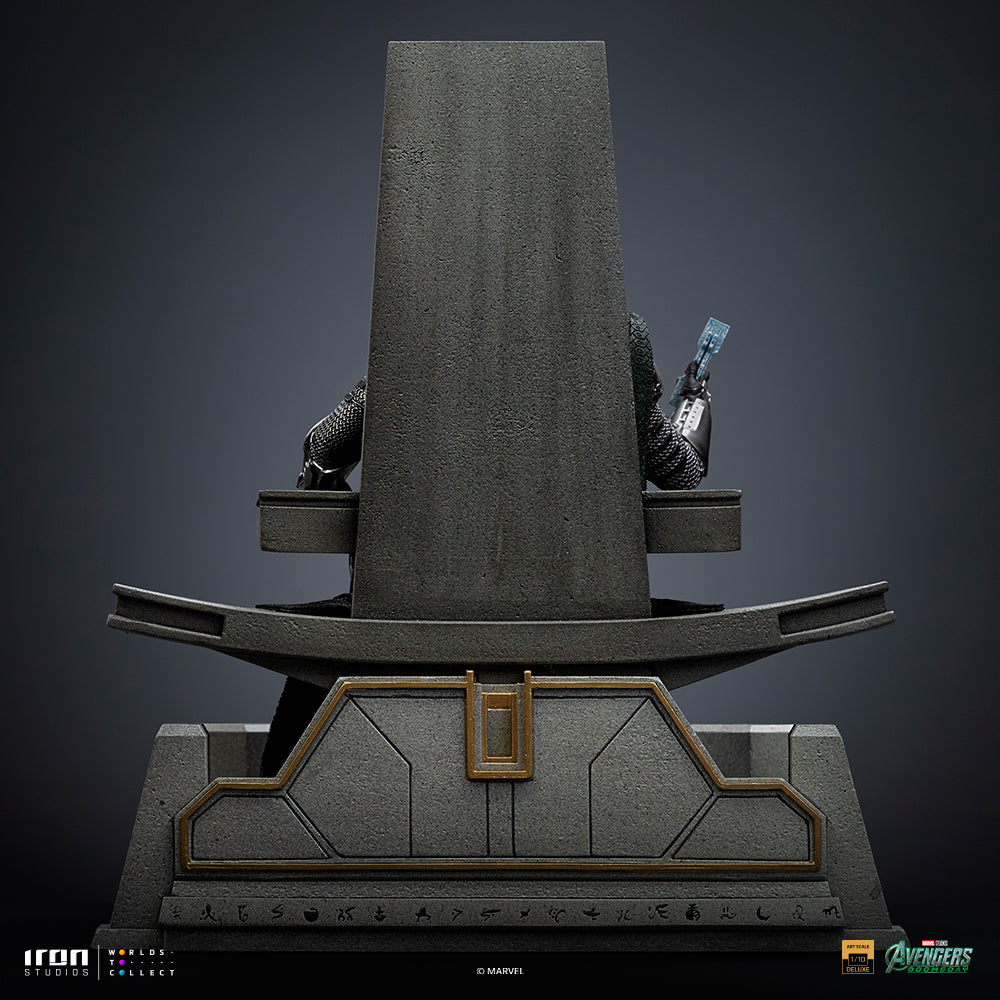 Voucher Pré-venda - Estátua Doctor Doom on Throne - Avengers: Doomsday - Art Scale 1/10 - Iron Studios