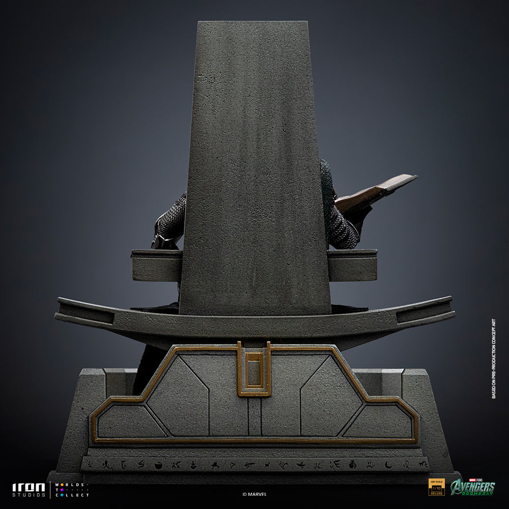 Voucher Pré-venda - Estátua Doctor Doom on Throne - Avengers: Doomsday - Art Scale 1/10 - Iron Studios