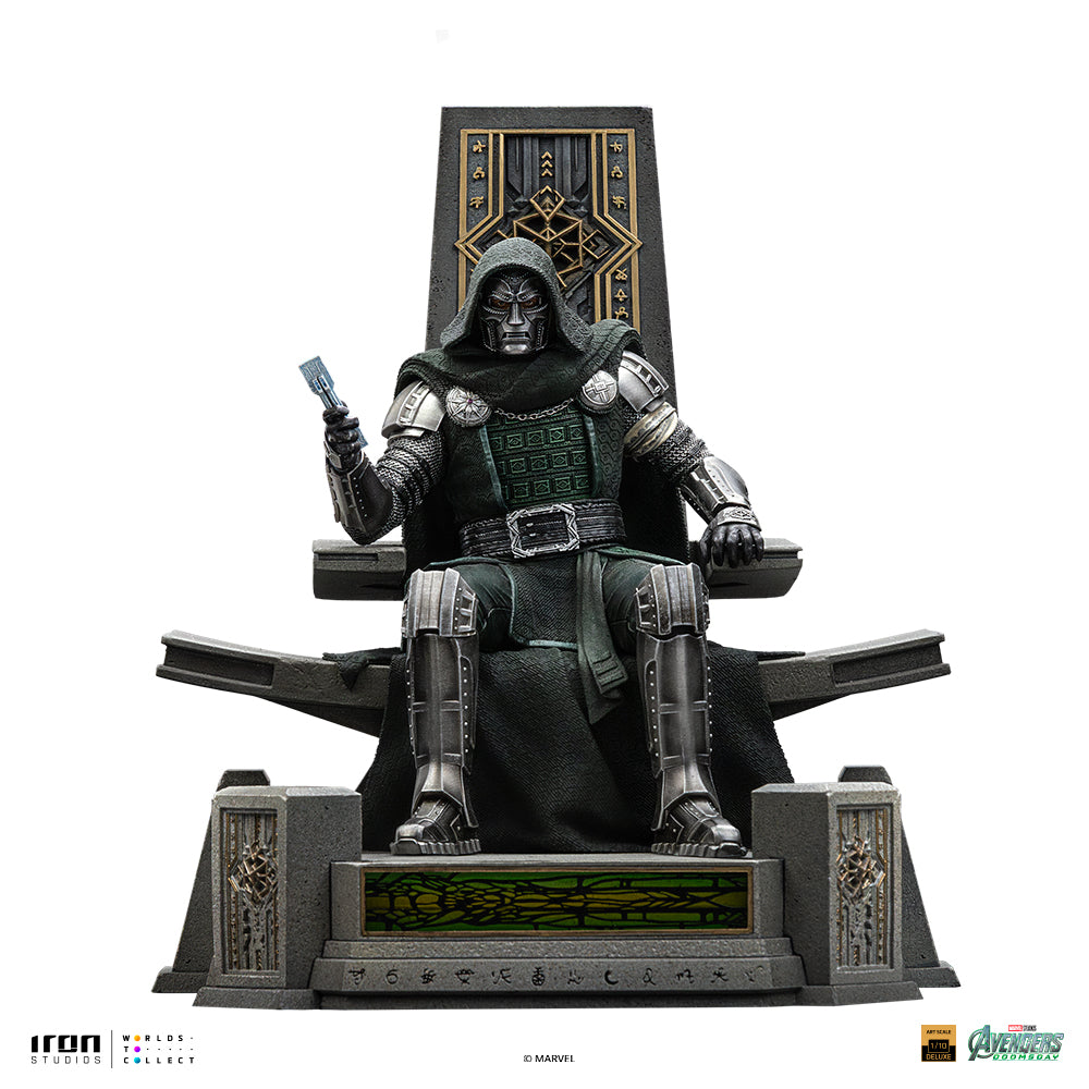 Voucher Pré-venda - Estátua Doctor Doom on Throne - Avengers: Doomsday - Art Scale 1/10 - Iron Studios