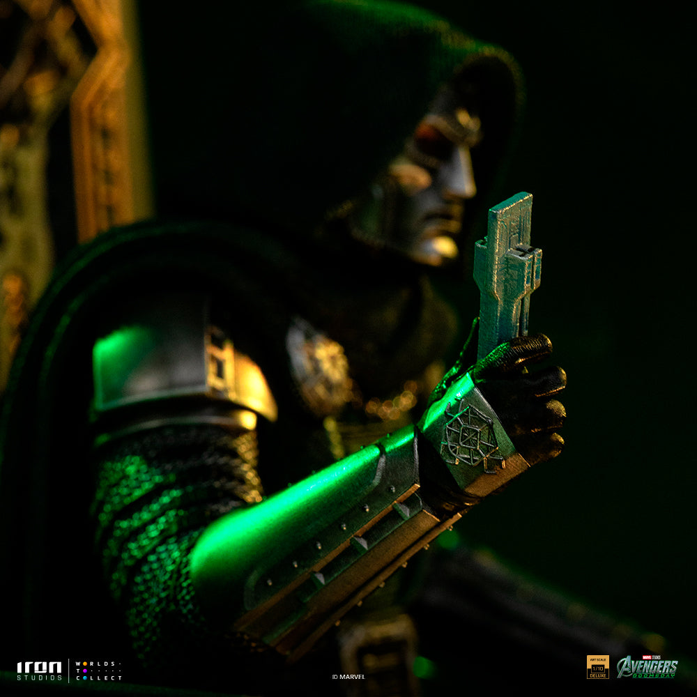 Voucher Pré-venda - Estátua Doctor Doom on Throne - Avengers: Doomsday - Art Scale 1/10 - Iron Studios