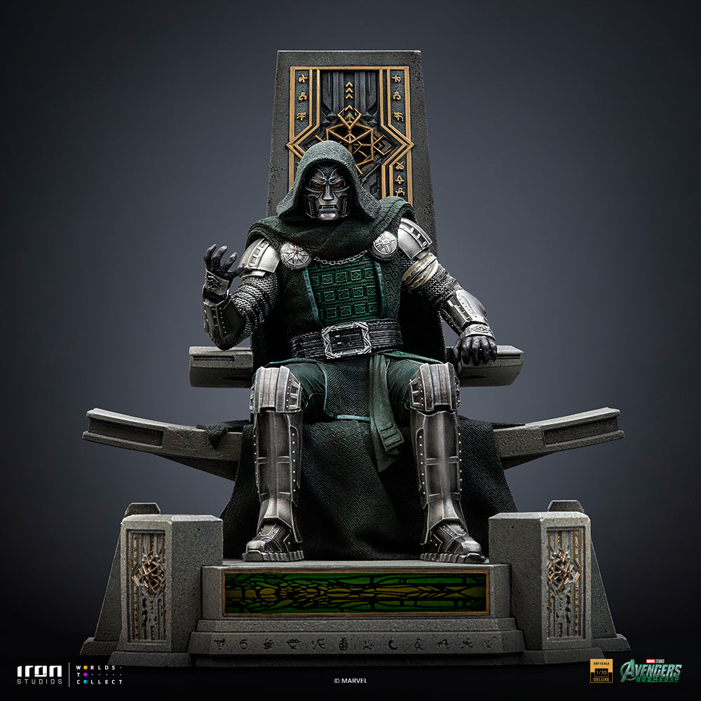 Voucher Pré-venda - Estátua Doctor Doom on Throne - Avengers: Doomsday - Art Scale 1/10 - Iron Studios