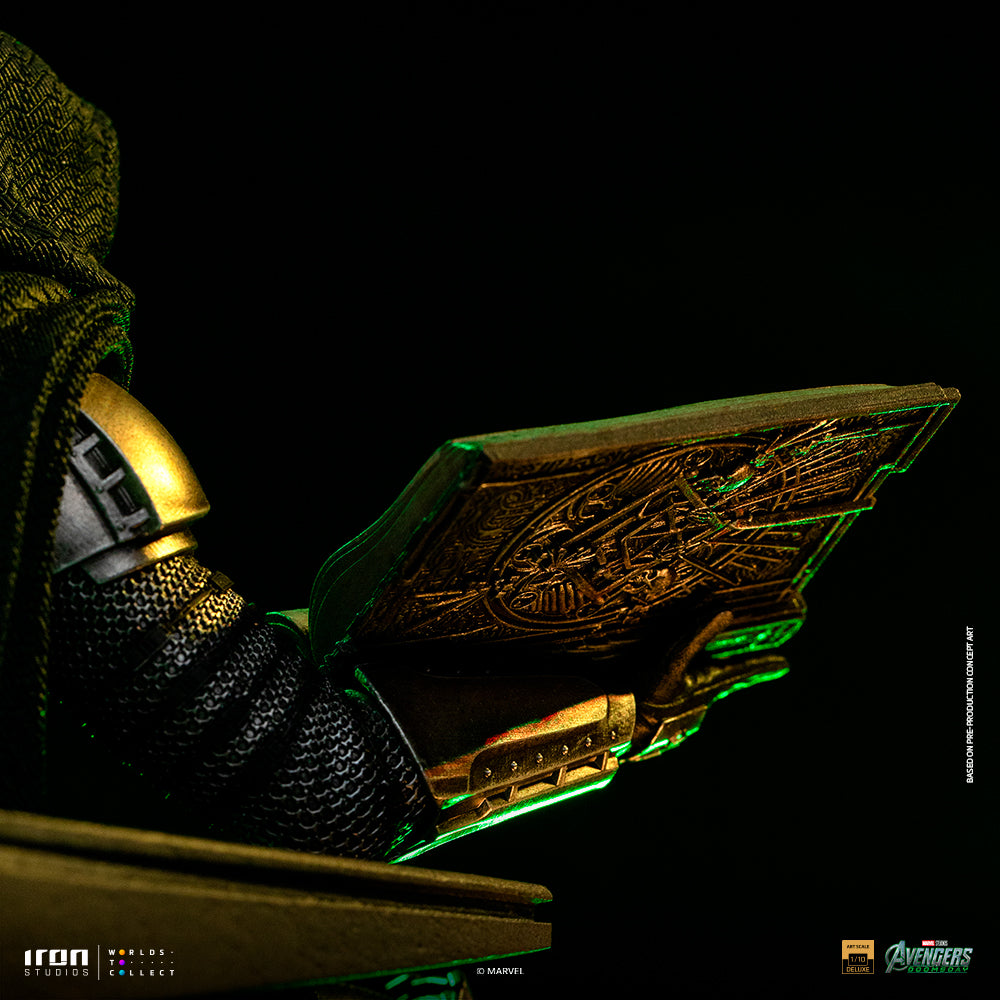 Voucher Pré-venda - Estátua Doctor Doom on Throne - Avengers: Doomsday - Art Scale 1/10 - Iron Studios