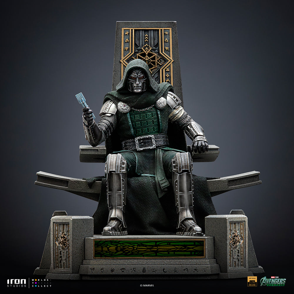Voucher Pré-venda - Estátua Doctor Doom on Throne - Avengers: Doomsday - Art Scale 1/10 - Iron Studios