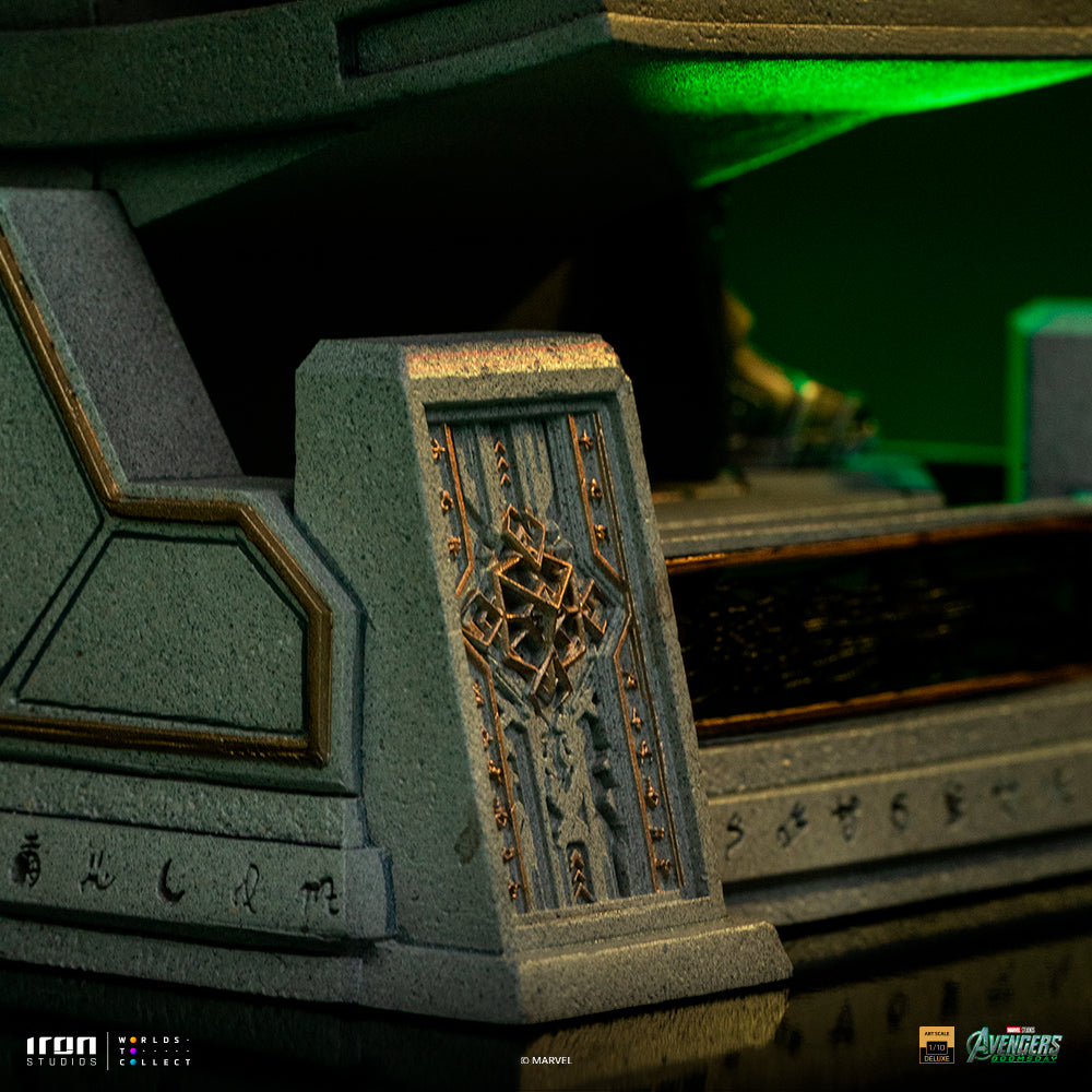 Voucher Pré-venda - Estátua Doctor Doom on Throne - Avengers: Doomsday - Art Scale 1/10 - Iron Studios