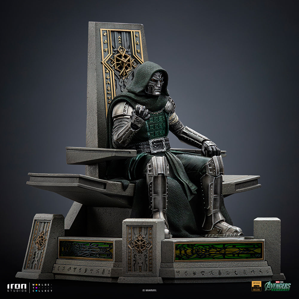 Voucher Pré-venda - Estátua Doctor Doom on Throne - Avengers: Doomsday - Art Scale 1/10 - Iron Studios
