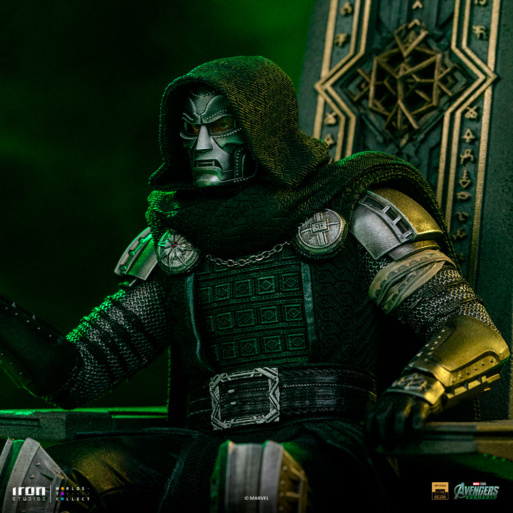 Voucher Pré-venda - Estátua Doctor Doom on Throne - Avengers: Doomsday - Art Scale 1/10 - Iron Studios