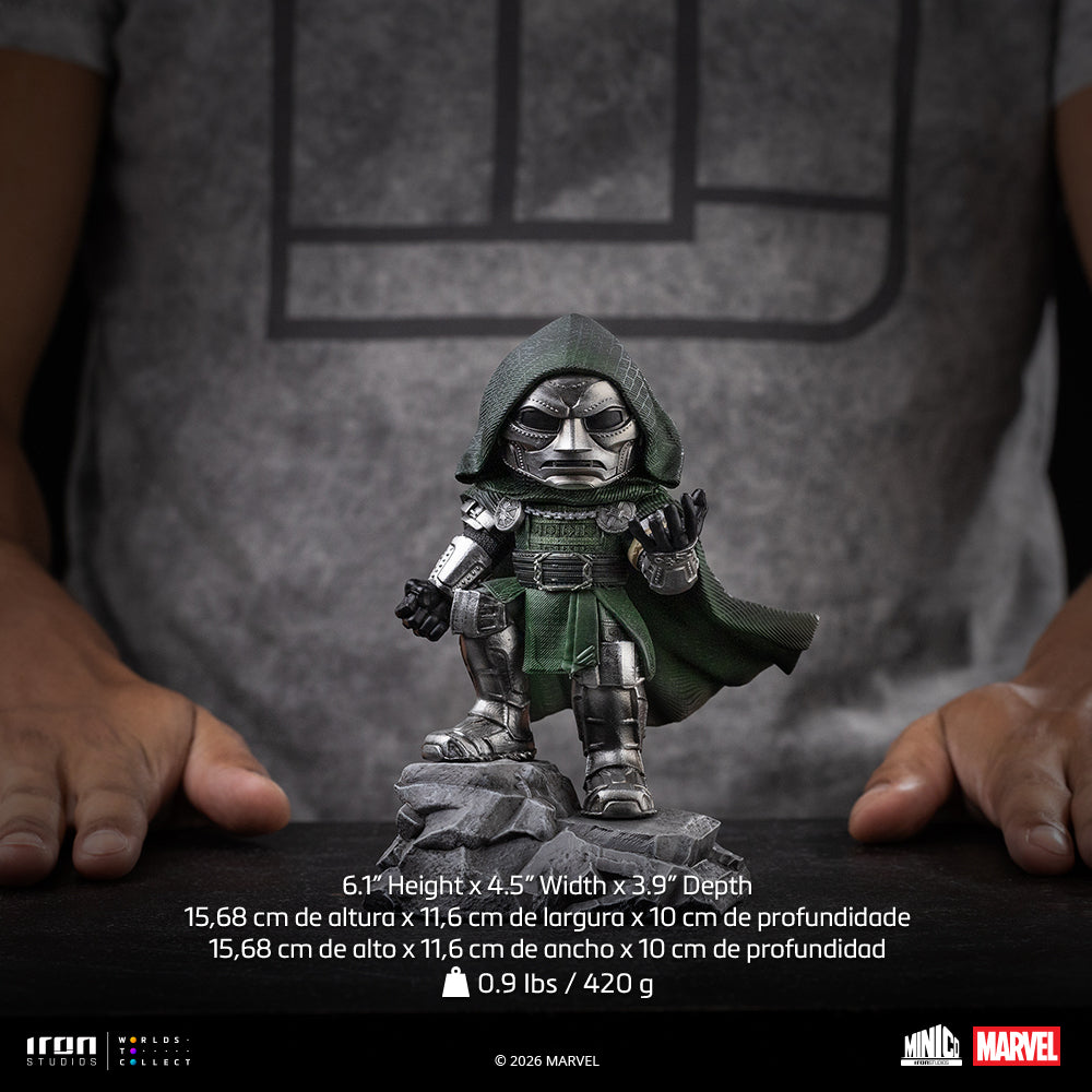Voucher Pré-venda - Estátua Doctor Doom - Avengers: Doomsday - Minico - Iron Studios
